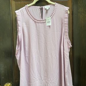 J.Crew lilac sleeveless top